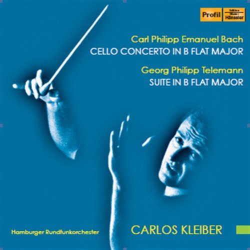 Cover for Bach,c.p.e. / Telemann / Gudel · Cello Concerto in B Flat Major Telemann (CD) (2024)
