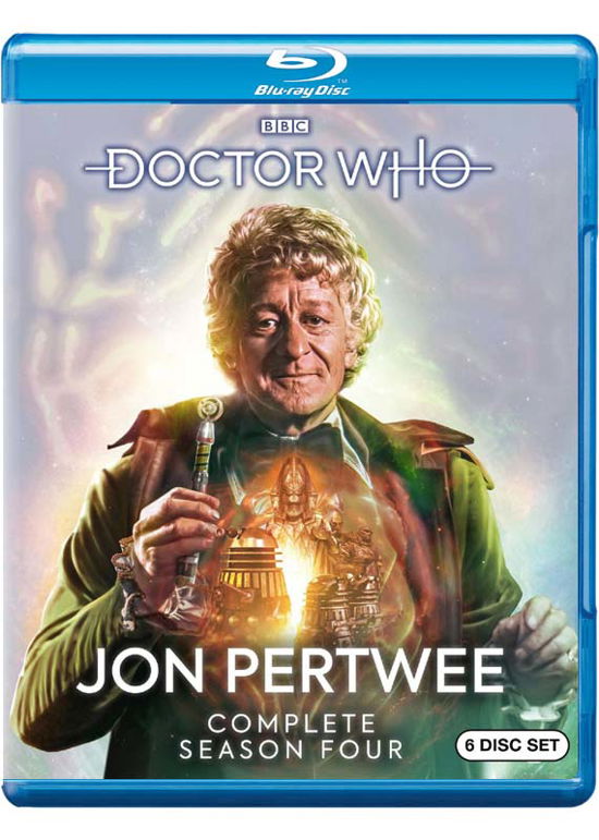 Cover for Doctor Who: Jon Pertwee Complete Season Four (Blu-ray) (2019)