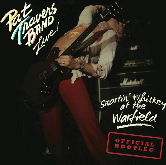 Cover for Pat Travers Band · Snortin' Whiskey At The Warfield (LP) (Coloured Vinyl) (LP) (2024)