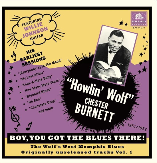 Cover for Howlin' Wolf · Boy, You Got The Blues There! 1 (LP) (2023)