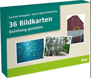 Cover for Susanne Bourgeois · 36 Bildkarten Beziehungen gestalten: Für Coaching, Supervision und systemische Beratung. Mit 16-seitigem Booklet (Coachingkarten) (Buch) (2022)