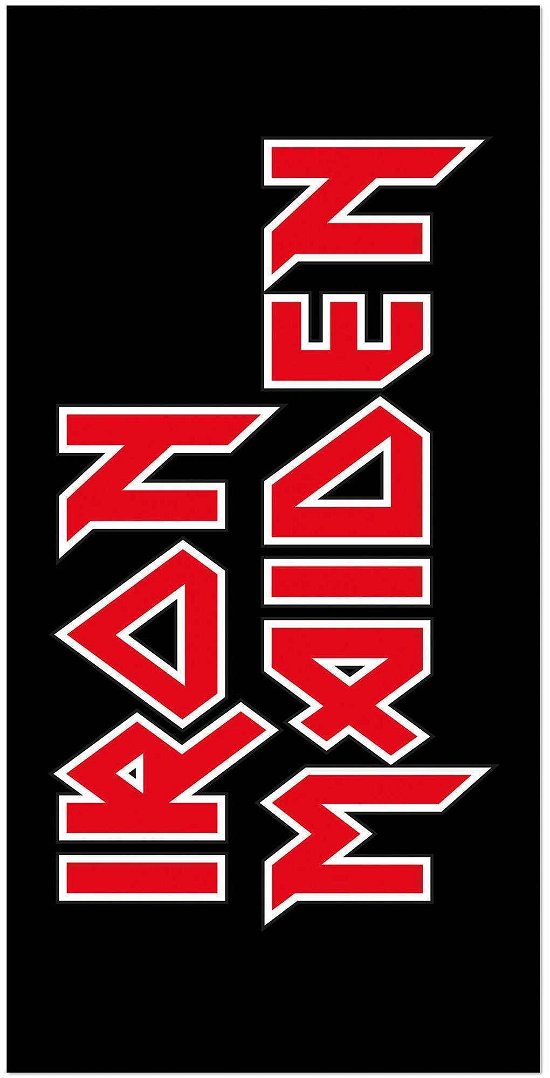 Iron Maiden Logo - Towel - Iron Maiden - Merchandise - IRON MAIDEN - 4039103997319 - 6 januari 2020
