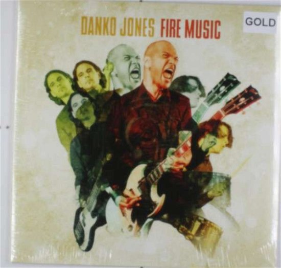 Cover for Danko Jones · Fire Music (Gold Vinyl) (VINIL) (2017)