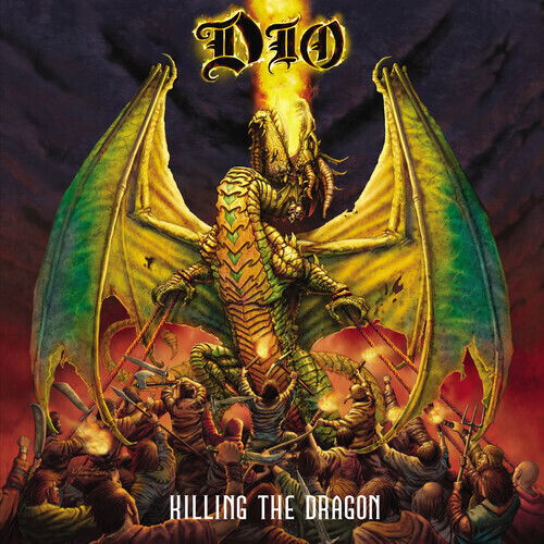 Cover for Dio · Killing The Dragon (LP) [Limited 20th Anniversary Red &amp; Orange Vinyl edition] (2022)