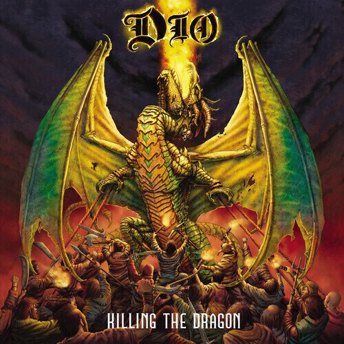 Cover for Dio · Killing the Dragon (Limited Edition)[1lp Red &amp; Orange Swirl Vinyl] (LP) [Limited 20th Anniversary edition] (2022)