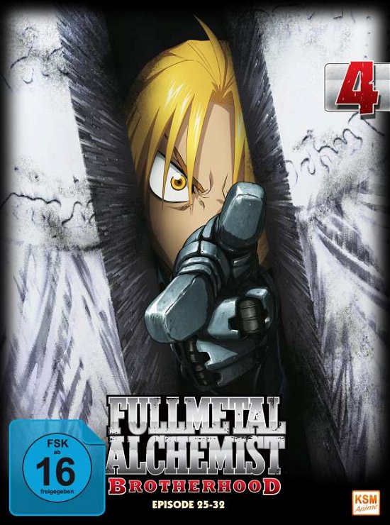 Cover for N/a · Fullmetal Alchemist - Brotherhood Vol.4 [2 DVD] (DVD) (2015)