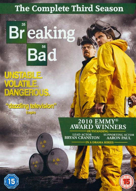 Cover for Breaking Bad · Breaking Bad - Season 3 (DVD) (2012)