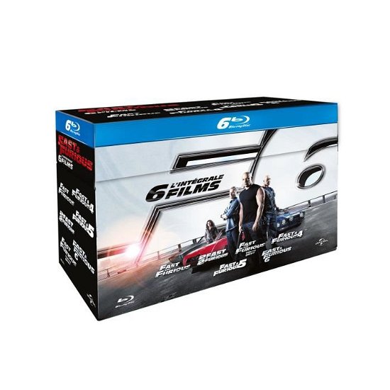 Cover for Vin Diesel · Coffret Fast and Furious 1 à 6 [blu-ray] [fr Import] (Blu-ray)