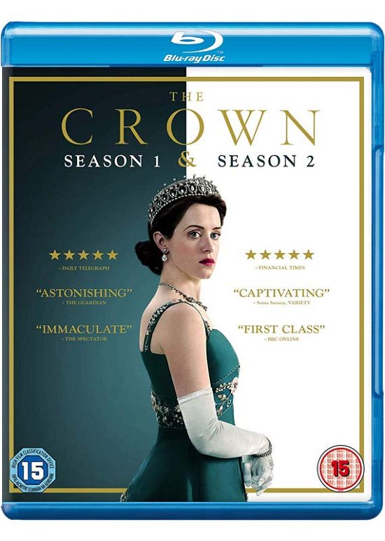 Cover for The Crown Season 1 &amp; 2 · The Crown Seasons 1 to 2 (Blu-ray) (2018)