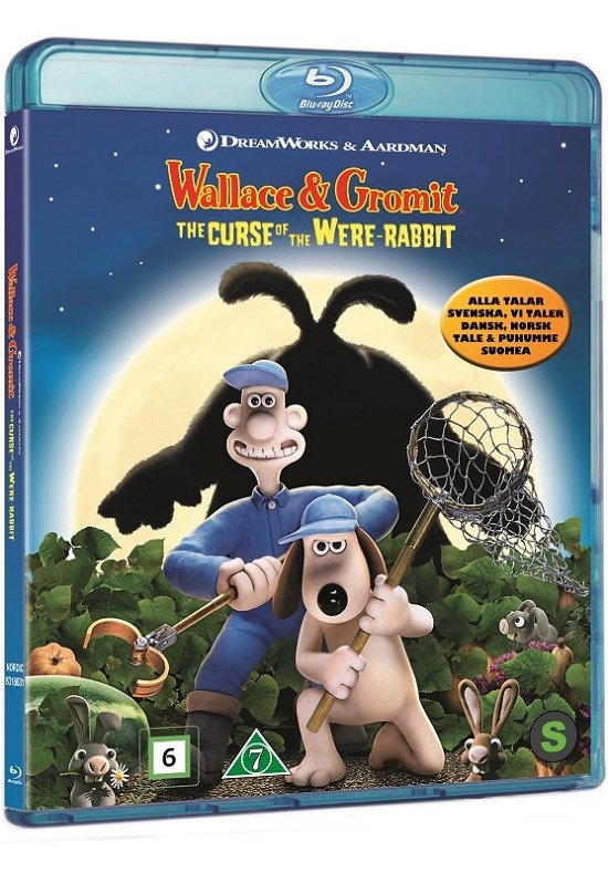 Cover for Wallace &amp; Gromit · Walter og Trofast - Det store grøntsagskup (Blu-ray) (2019)