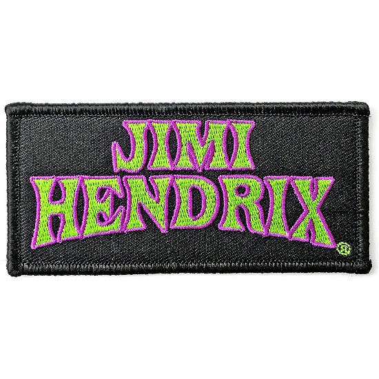 Jimi Hendrix Standard Woven Patch: Arched Logo - The Jimi Hendrix Experience - Merchandise -  - 5056368600319 - 