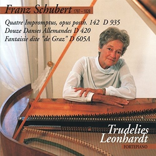 Cover for Trudelies Leonhardt · 4 impromptus/12 danses allemandes/f (CD) (2018)