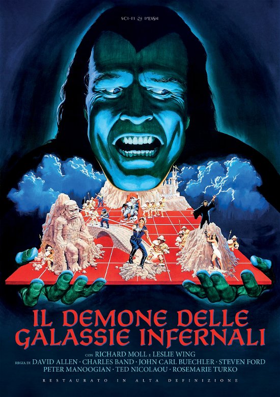 Cover for Jeffrey Byronrichard Mollleslie Wing · Demone Delle Galassie Infernali (Il) (Restaurato In Hd) (DVD) (2023)