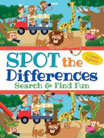 Cover for Genie Espinosa · Spot the Differences Search &amp; Find Fun (Pocketbok) (2019)