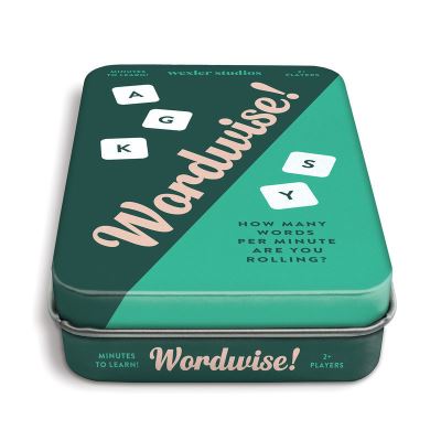 Wordwise! Dice Game - Creative Diversions - Board game - Galison - 9780735367319 - April 29, 2021