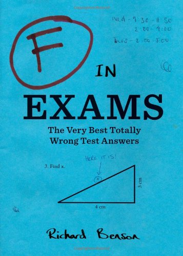 Cover for Richard Benson · F in Exams (Book) [Reprint edition] (2011)