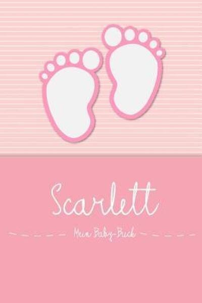 Cover for En Lettres Baby-Buch · Scarlett - Mein Baby-Buch (Paperback Book) (2019)