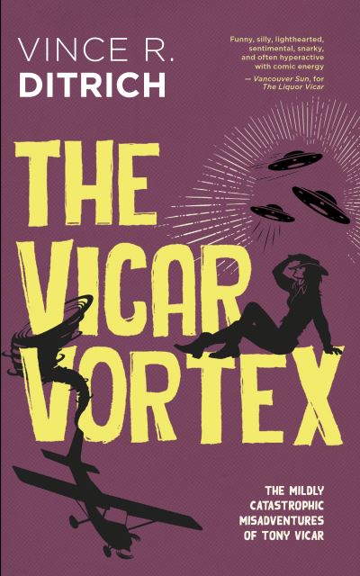 Cover for Vince R. Ditrich · The Vicar Vortex (Paperback Book) (2024)