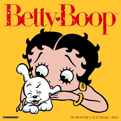 Betty Boop 2025 12 X 12 Wall Calendar -  - Gadżety - Willow Creek Press Calendars - 9781549246319 - 10 września 2024