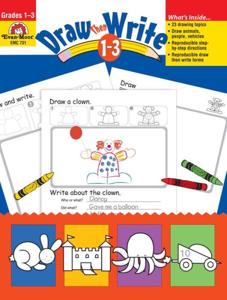 Cover for Joy Evans · Draw...then Write, Grades 1-3 (Paperback Book) (1999)