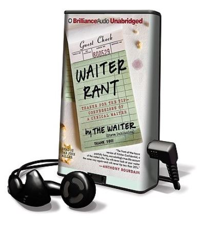 Cover for Steve Dublanica · Waiter Rant (N/A) (2009)