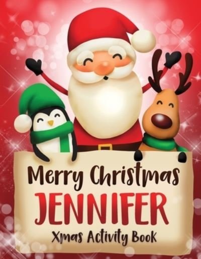 Cover for Whimsical Journals · Merry Christmas Jennifer (Paperback Bog) (2019)