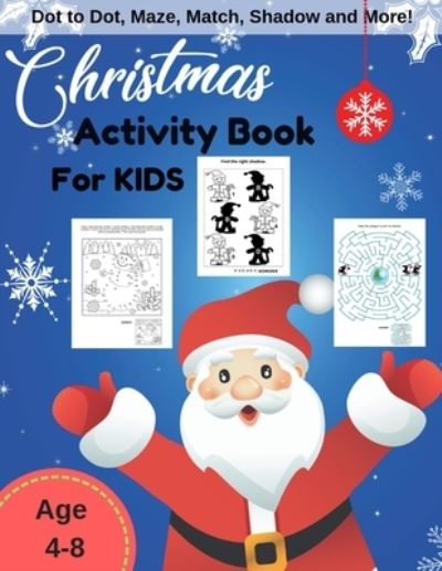 Cover for Ralp T Woods · Christmas Activity Book For Kids (Paperback Book) (2018)