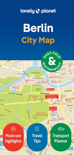 Lonely Planet Berlin City Map - Map - Lonely Planet - Kirjat - Lonely Planet Global Limited - 9781787015319 - perjantai 15. joulukuuta 2023