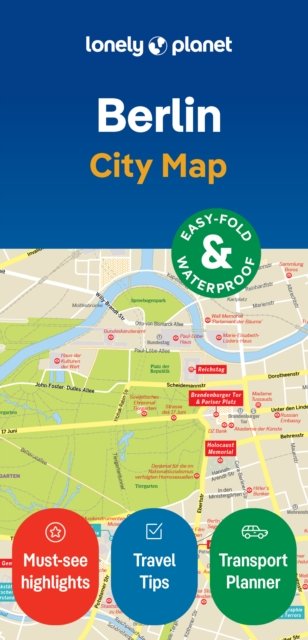Cover for Lonely Planet · Lonely Planet Berlin City Map - Map (Kort) (2023)