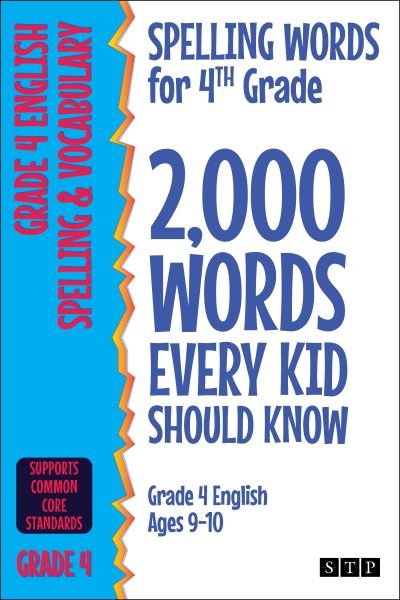 Cover for STP Books · Spelling Words for 5th Grade (Pocketbok) (2020)