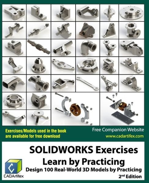 Cover for Cadartifex · SOLIDWORKS Exercises - Learn by Practicing (Paperback Bog) (2017)