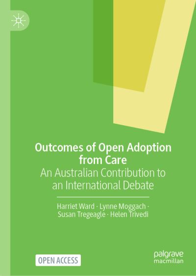Cover for Harriet Ward · Outcomes of Open Adoption from Care: An Australian Contribution to an International Debate (Paperback Book) [1st ed. 2022 edition] (2021)