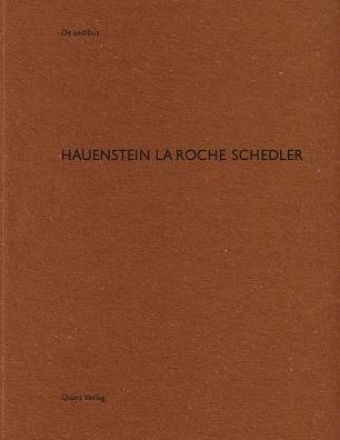 Cover for Heinz Wirz · Hauenstein La Roche Schedler: De aedibus 69 - De aedibus (Paperback Book) (2017)