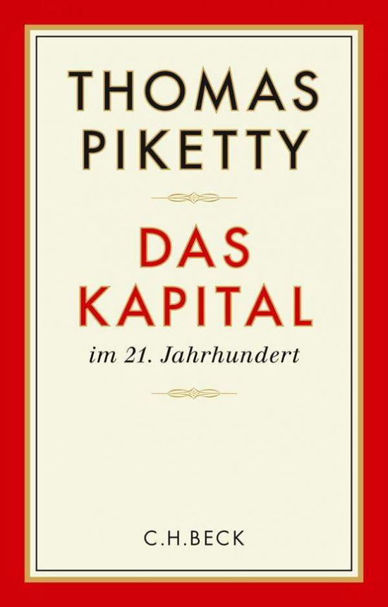 Cover for Piketty · Das Kapital (Hardcover Book) (2014)