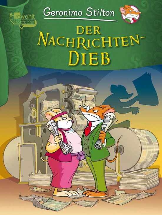 Cover for Geronimo Stilton · Der Nachrichten-Dieb (Hardcover bog) (2016)