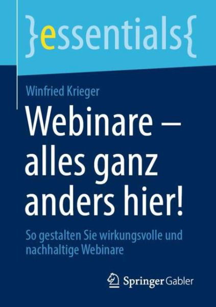 Cover for Krieger · Webinare - alles ganz anders hi (Book) (2020)