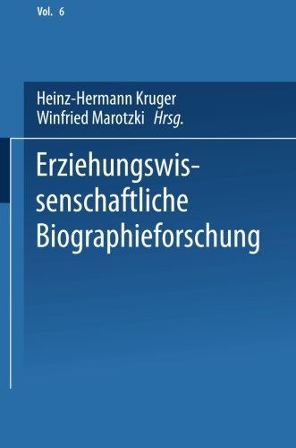 Cover for Heinz-Hermann Kruger · Erziehungswissenschaftliche Biographieforschung (Taschenbuch) [1996 edition] (2014)