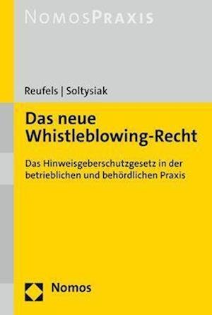 Cover for Martin J. Reufels · Neue Whistleblowing-Recht (Book) (2023)
