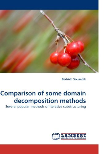 Cover for Bedrich Sousedik · Comparison of Some Domain Decomposition Methods: Several Popular Methods of Iterative Substructuring (Paperback Book) (2010)