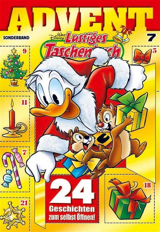 Cover for Disney · Lustiges Taschenbuch Advent 07 (Paperback Book) (2021)