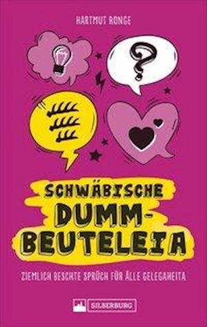 Cover for Hartmut Ronge · Schwäbische Dummbeuteleia (Paperback Book) (2020)