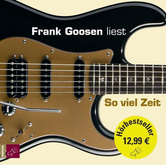 Cover for Frank Goosen · So viel Zeit (Hörbestseller) (CD) (2013)