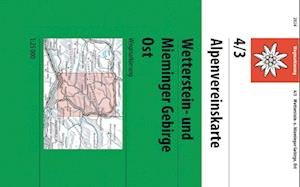 Wetterstein- & Mieminger Gebirge Ost - Alpenvereinskarte (Landkarten) (2024)
