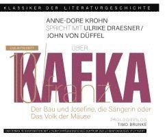 Cover for Franz Kafka · Ein Gespräch über Franz Kafka  Der Bau + Josefine, die Sängerin oder Das Volk der Mäuse (Hörbuch (CD)) (2023)