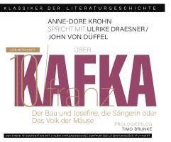 Ein Gespräch über Franz Kafka  Der Bau + Josefine, die Sängerin oder Das Volk der Mäuse - Franz Kafka - Audiolibro - Diwan Hörbuchverlag - 9783949840319 - 15 de diciembre de 2023