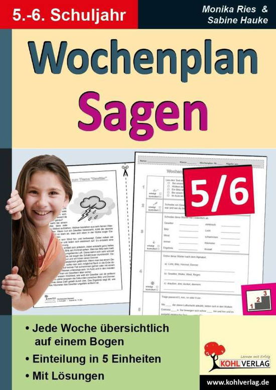 Cover for Ries · Wochenplan Sagen 5/6 (Book)