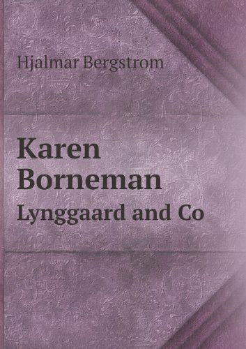 Cover for Edwin Bjorkman · Karen Borneman Lynggaard and Co (Paperback Book) (2013)