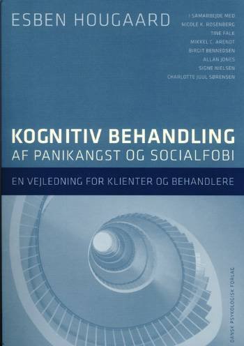 Cover for Esben Hougaard m. fl. · Kognitiv behandling af panikangst og socialfobi (Sewn Spine Book) [1º edição] (2006)