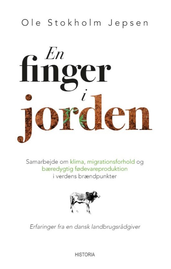 Cover for Ole Stokholm Jepsen · En finger i jorden (Sewn Spine Book) [1. wydanie] (2024)