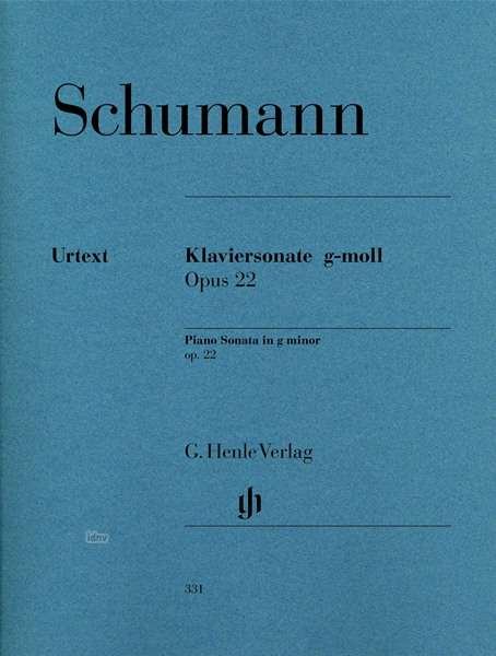 Cover for Robert Schumann · Schumann:klavierson.g-moll Op.22.hn331 (Book) (2018)
